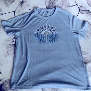 Mens Hurley T-shirt blue